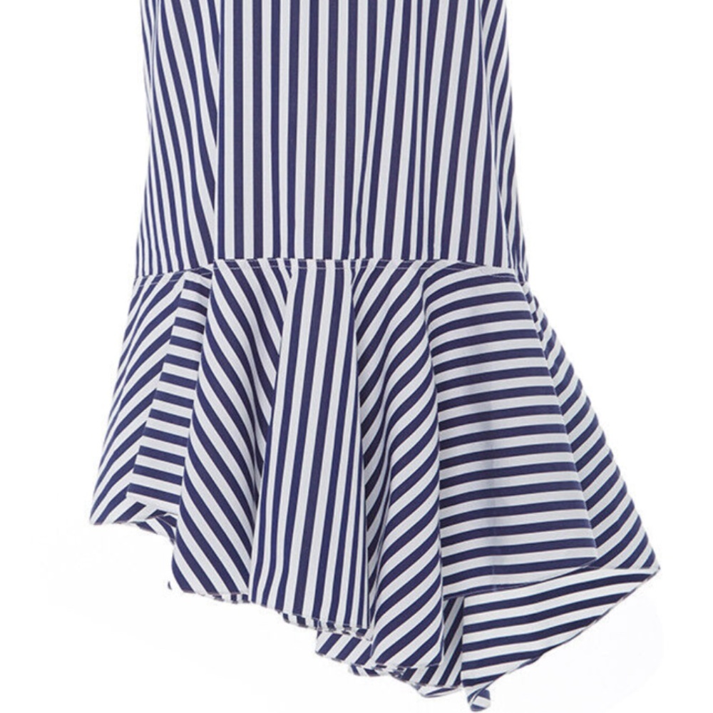 Monographie Ruffled Long Striped Top from M'oda Operandi - Picture 2 of 8
